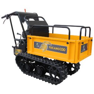 Motocarriola cingolata con avviamento elettrico Motocarriola cingolata con avviamento elettrico