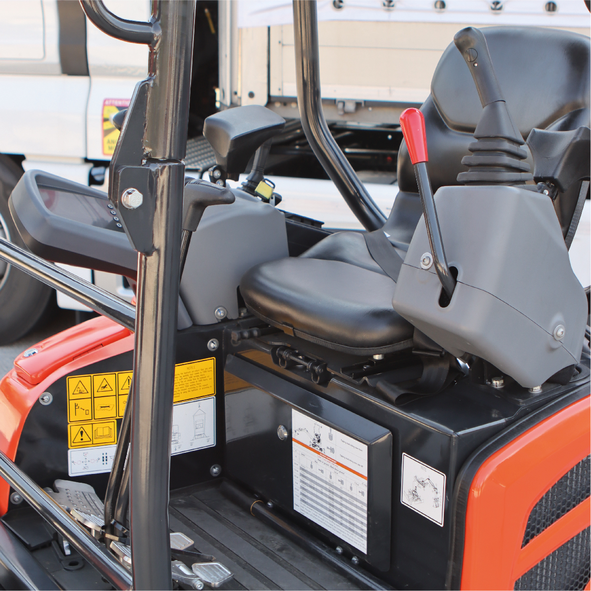 mini escavatore 18 quintali girosagoma