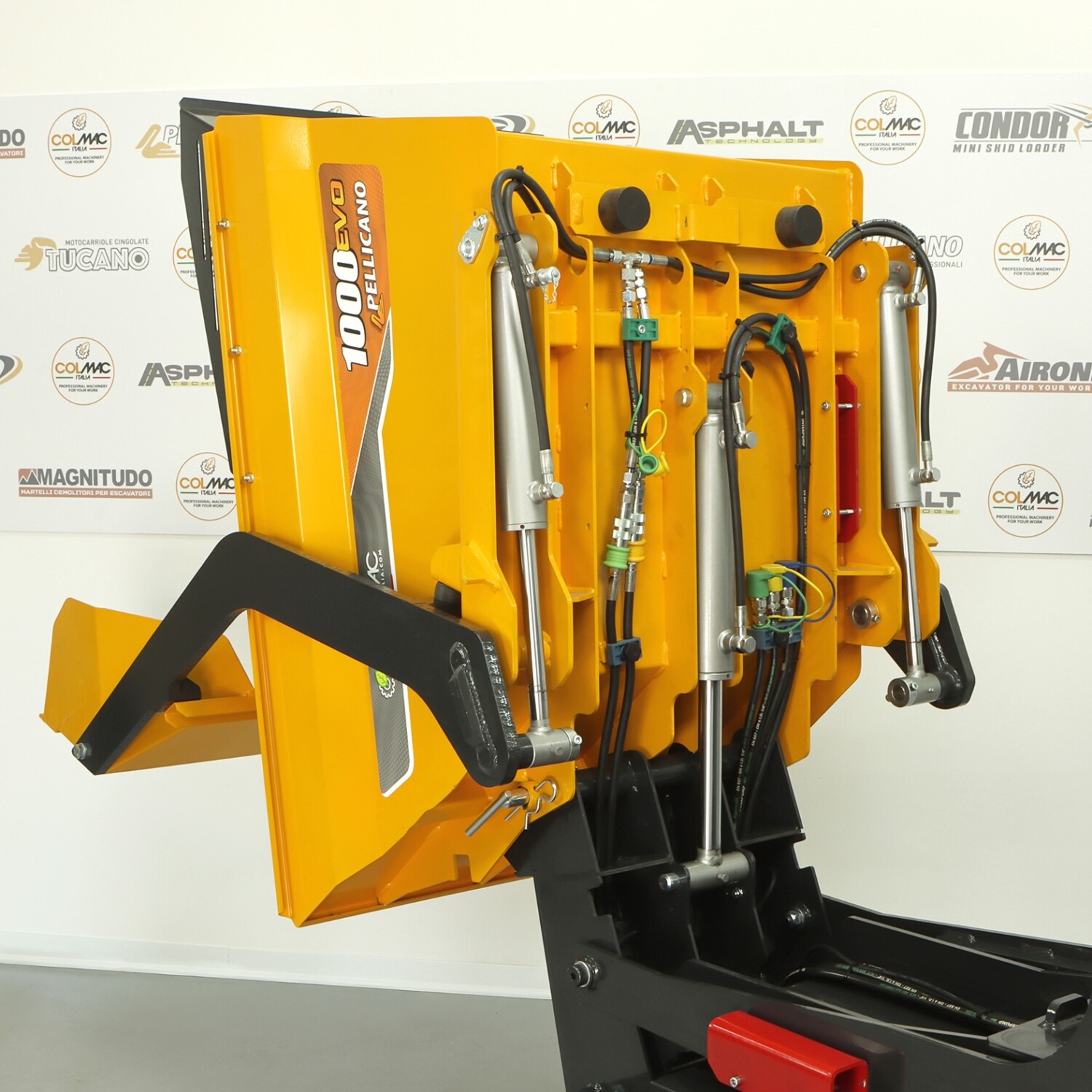 Mini-dumper-Pellicano 1000 impianto idraulico