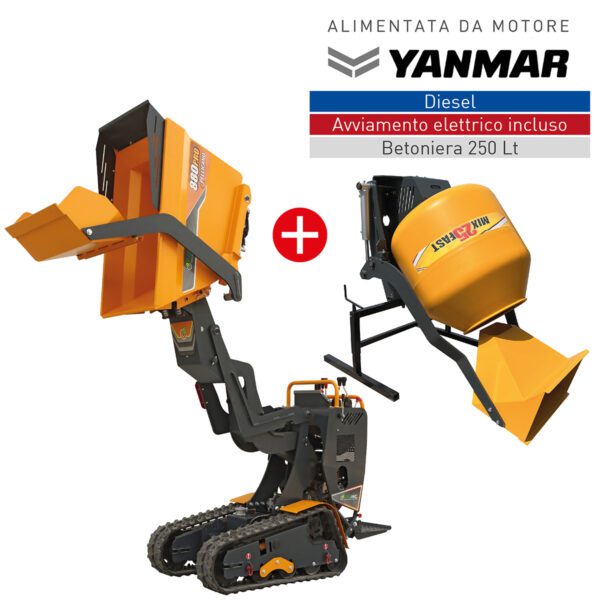 Documentazione tecnica File Descrizione Dimensione Download Catalogo Pellicano 880PRO IT_EN_2025 10 MB 516 mini dumper autoricaricante