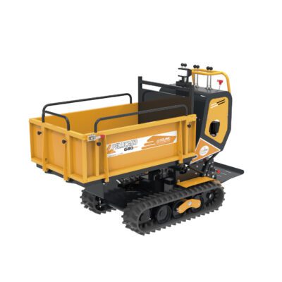 mini dumper con cassone agricolo