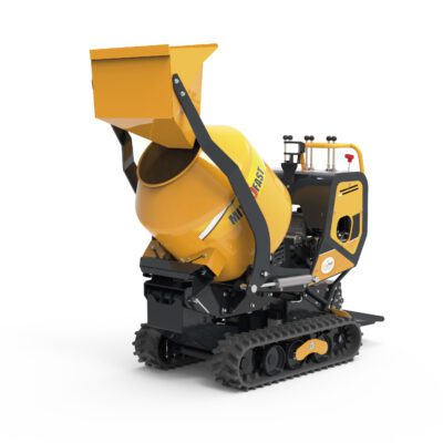 mini dumper con betoniera