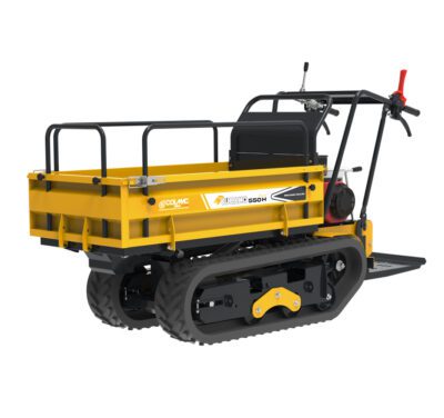 Motocarriola cingolata Tucano 550 Plus H GX a ribaltamento idraulico