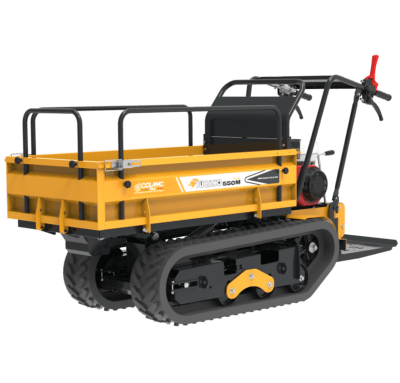 Motocarriola cingolata con pedana operatore Tucano 550 Plus M GX