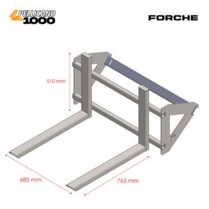 Documentazione tecnica File Download Catalogo Pellicano 580 680PRO 2026 163 Forche per pallet mini dumper 1000 Pellicano