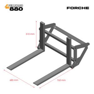 Documentazione tecnica File Download Catalogo Pellicano 580 680PRO 2026 163 Forche per pallet mini dumper Pellicano