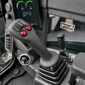 Escavatore 60 quintali: joystick destro